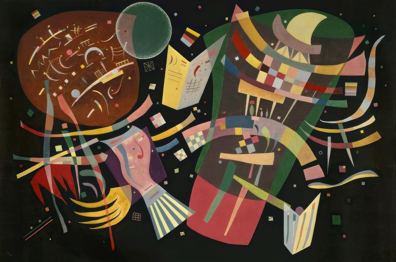 Komposition X av Wassily Kandinsky