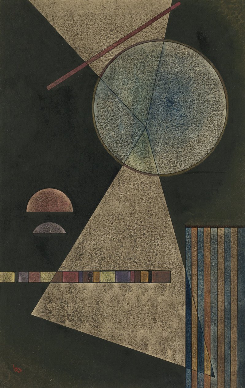 Meeting Point, 1928 av Wassily Kandinsky