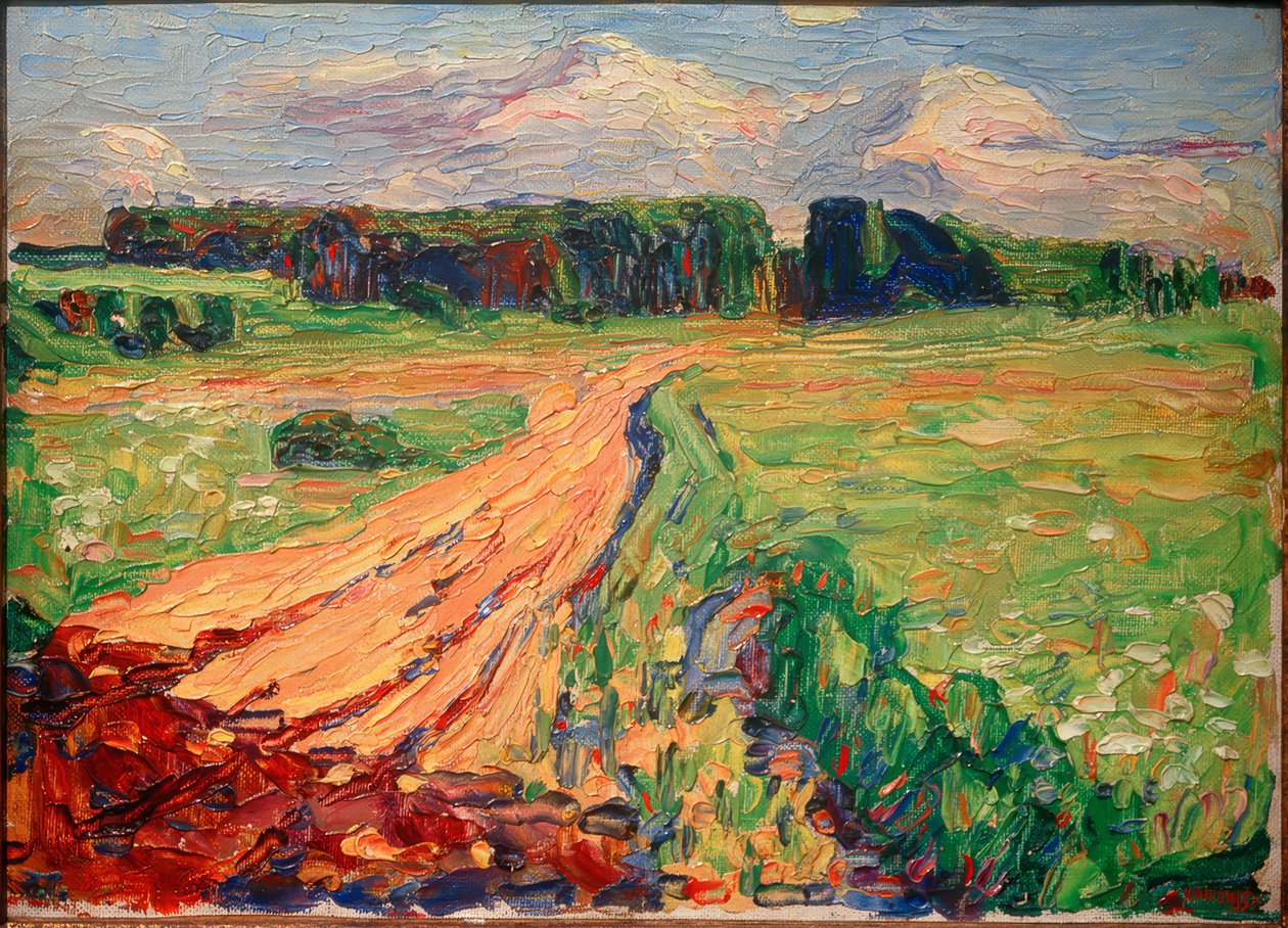 München - Planegg I av Wassily Kandinsky