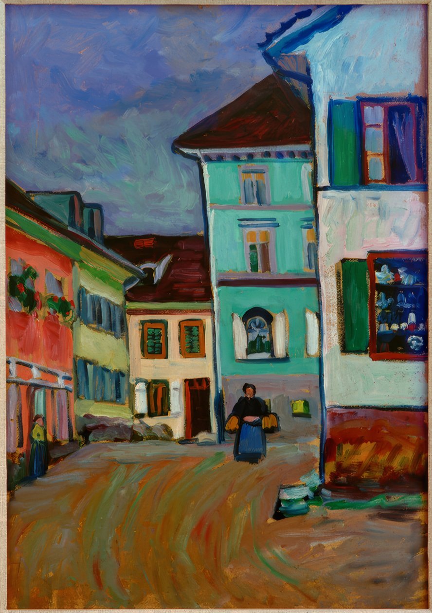 Murnau - Johannisstrasse av Wassily Kandinsky