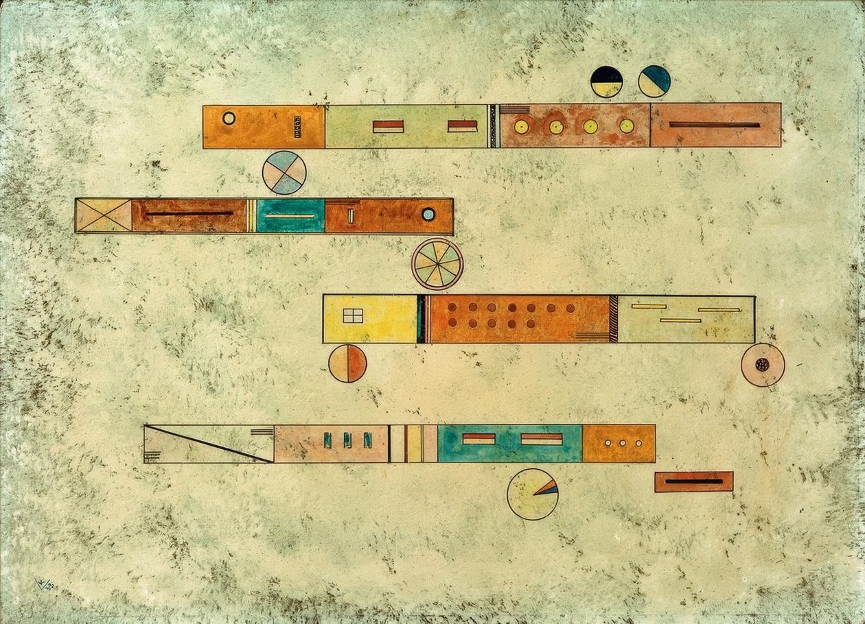 Den ena efter den andra av Wassily Kandinsky