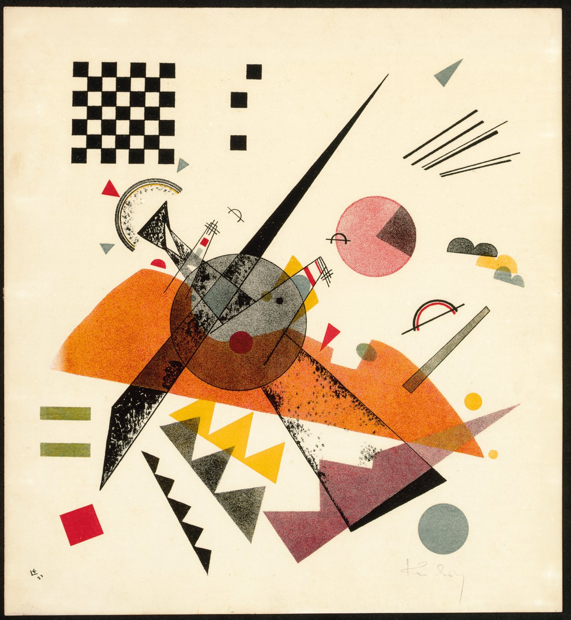 Orange (R.180) av Wassily Kandinsky