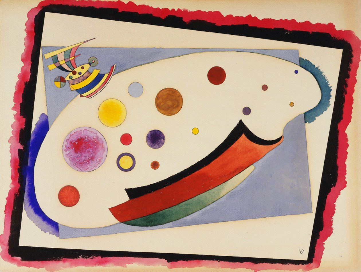 Oval anime av Wassily Kandinsky