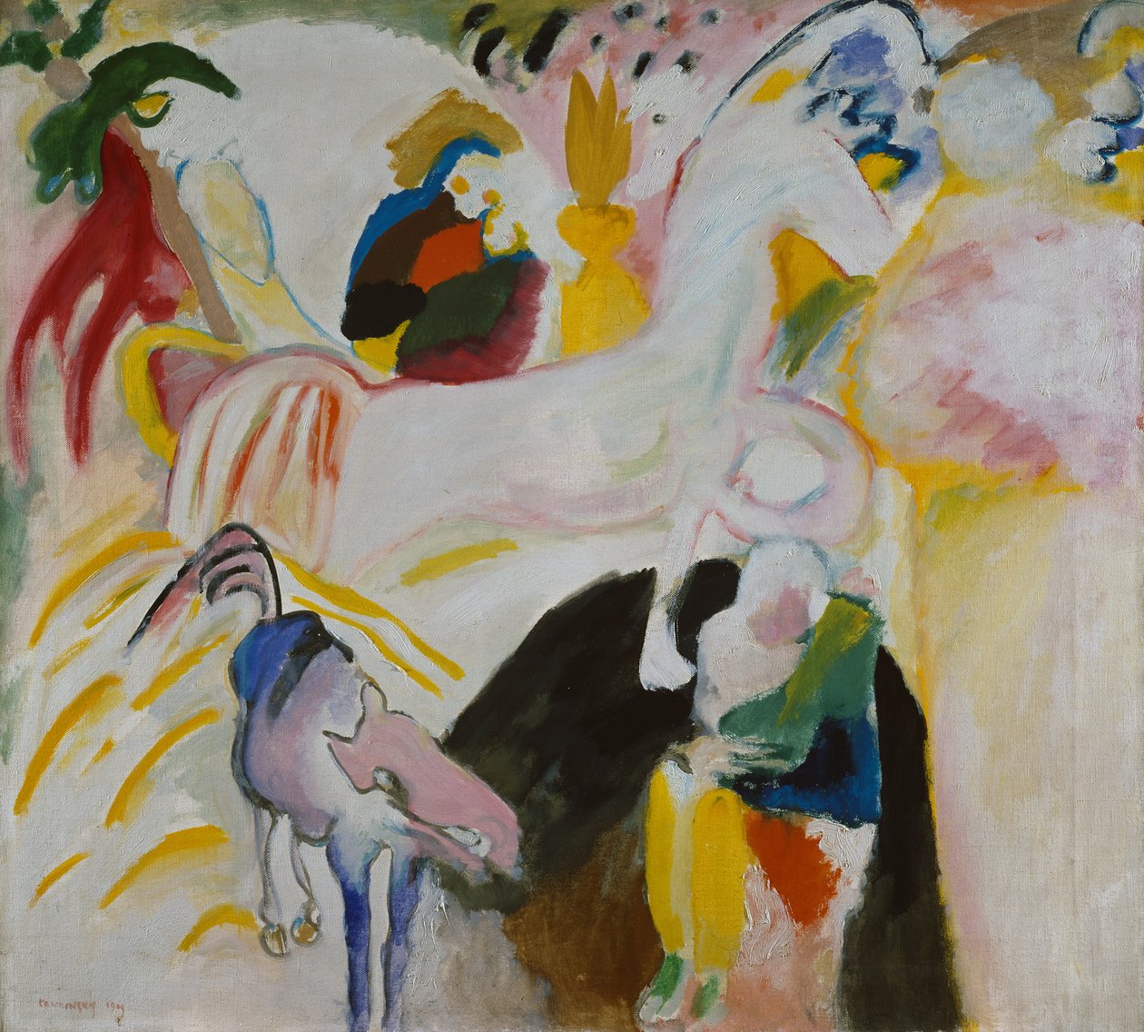 hästar av Wassily Kandinsky