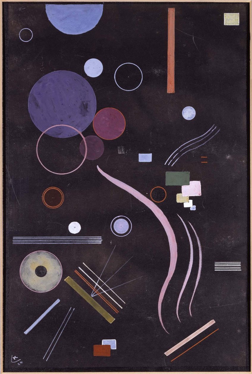 ""Utan titel"" Akvarell av Vassily Kandinsky av Wassily Kandinsky