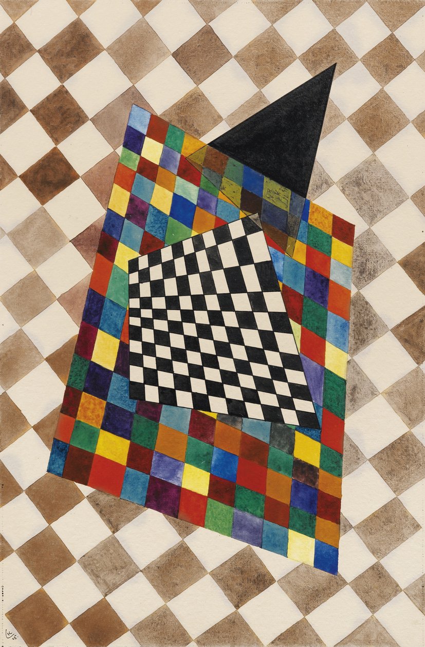 Kvadrat, 1925 av Wassily Kandinsky