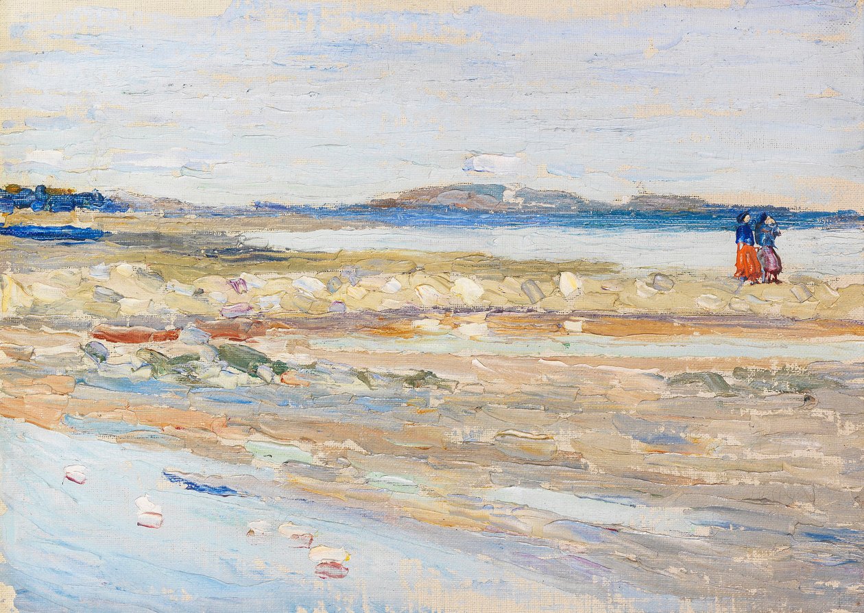 Tunis. Stranden, 1905. av Wassily Kandinsky