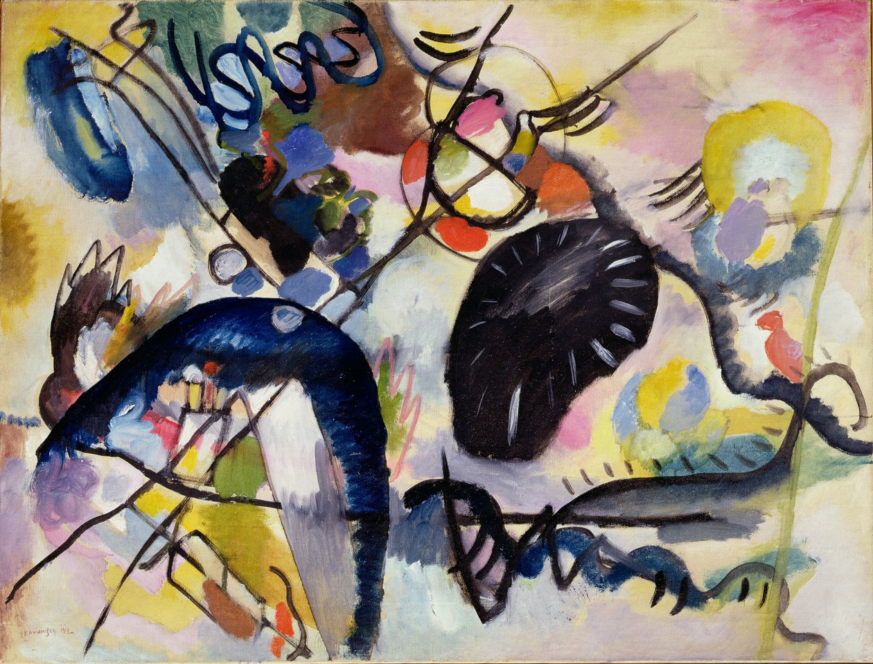 Skymning av Wassily Kandinsky