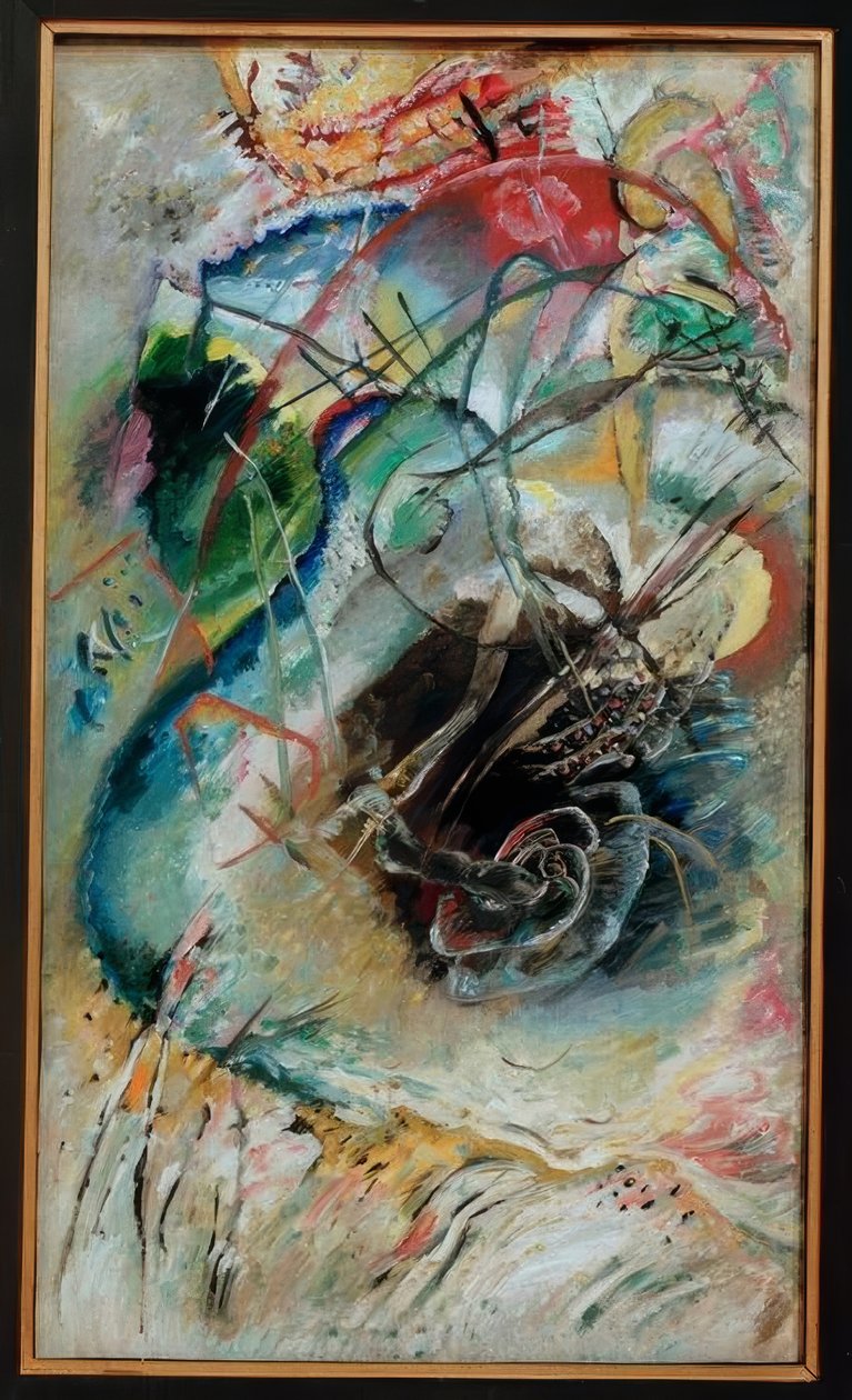 Namnlös improvisation IV av Wassily Kandinsky