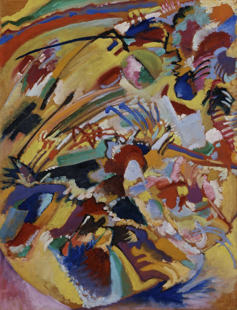 Unbenannte Improvisation I av Wassily Kandinsky