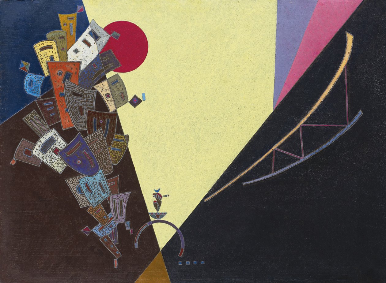 Blossoming, 1943 av Wassily Kandinsky