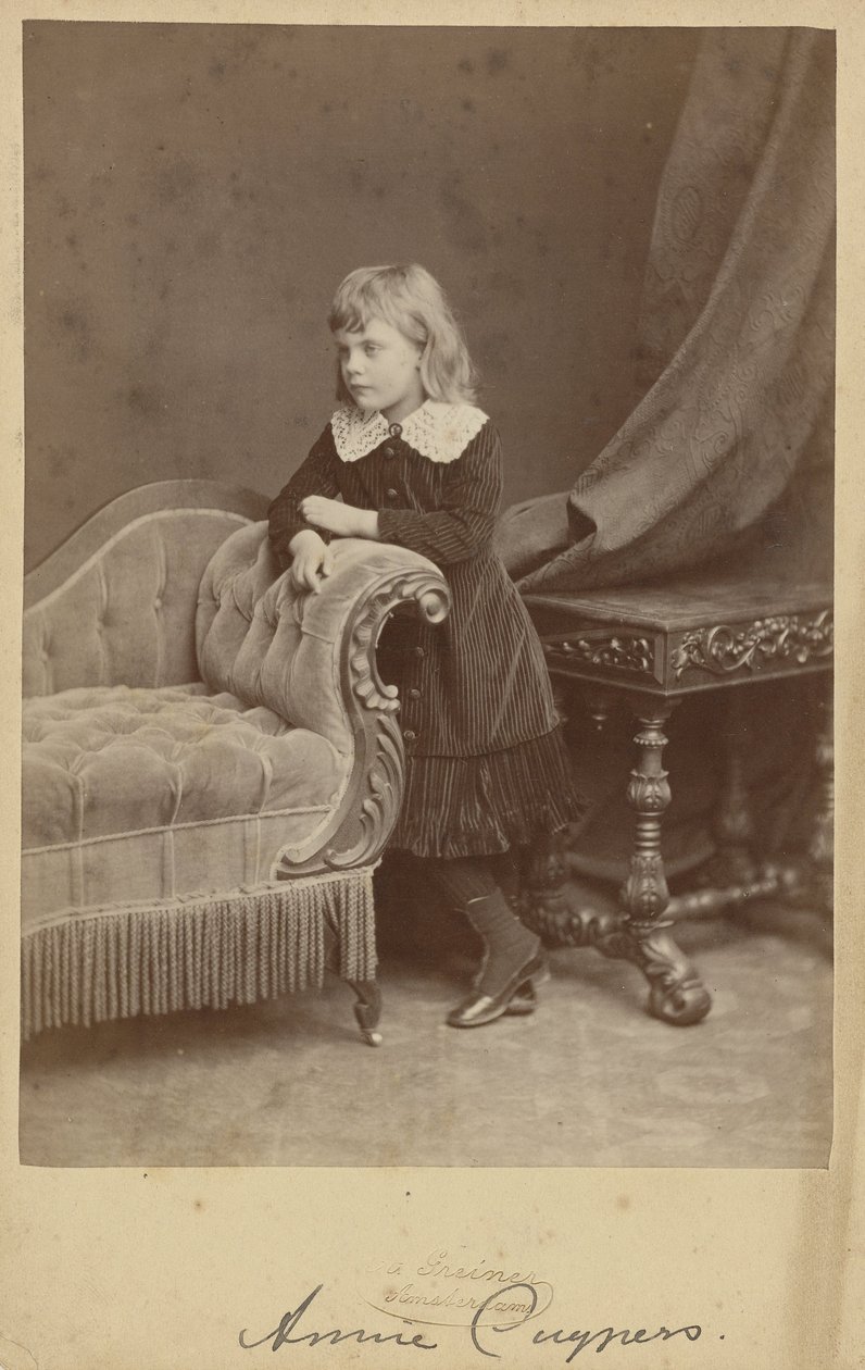 Porträtt av Annie Cuypers av Wegner and Mottu