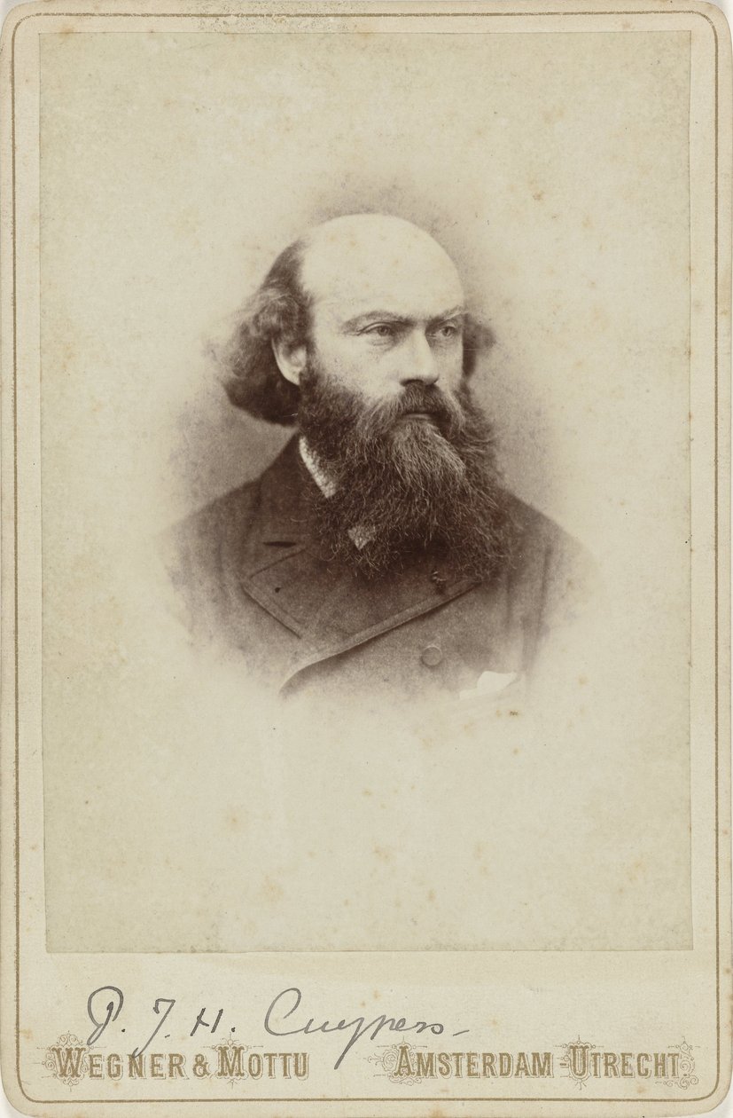 Porträtt av P.J.H. Cuypers av Wegner and Mottu