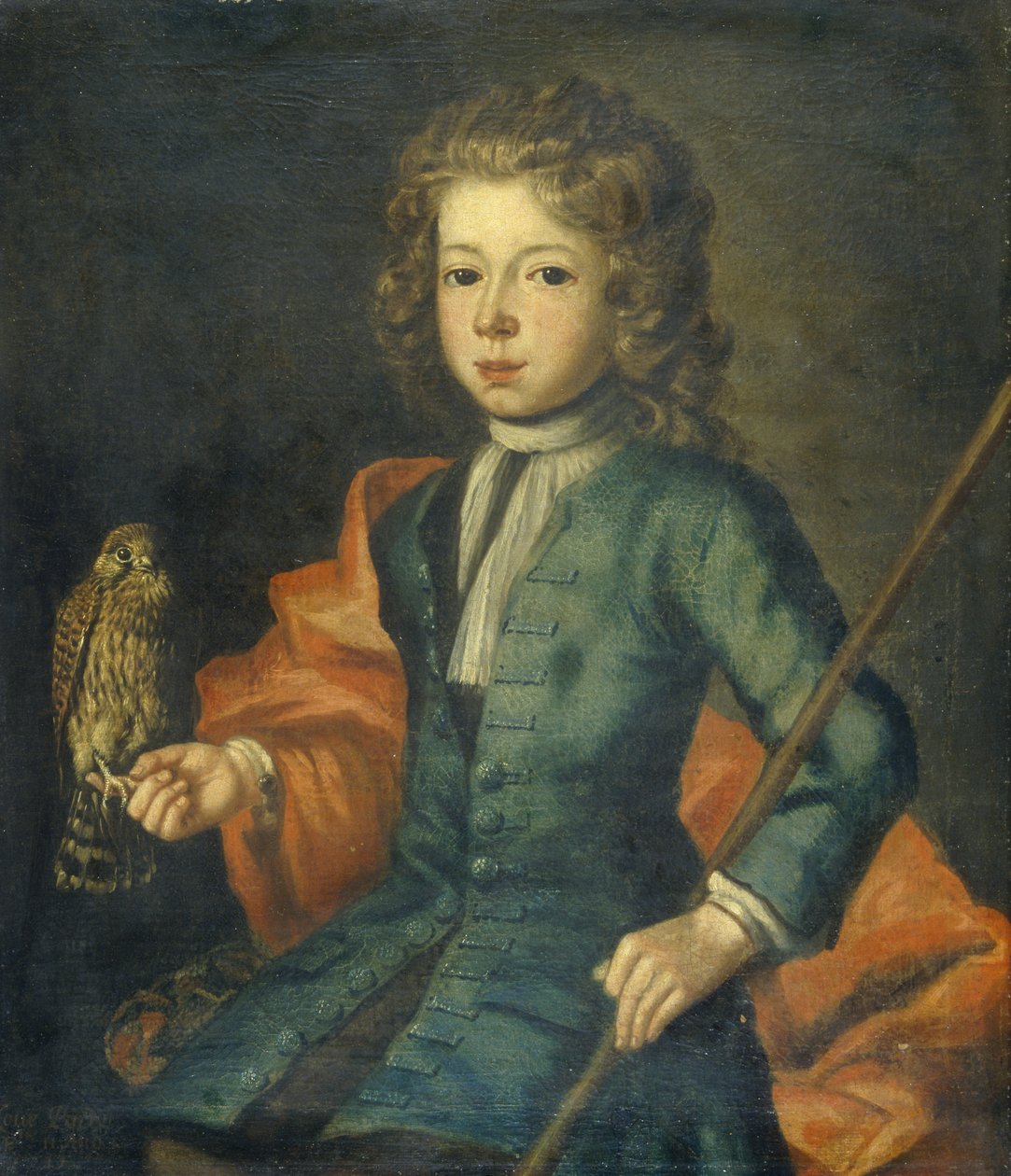 Den tredje kärleken Parry (olja på duk) av Welsh school