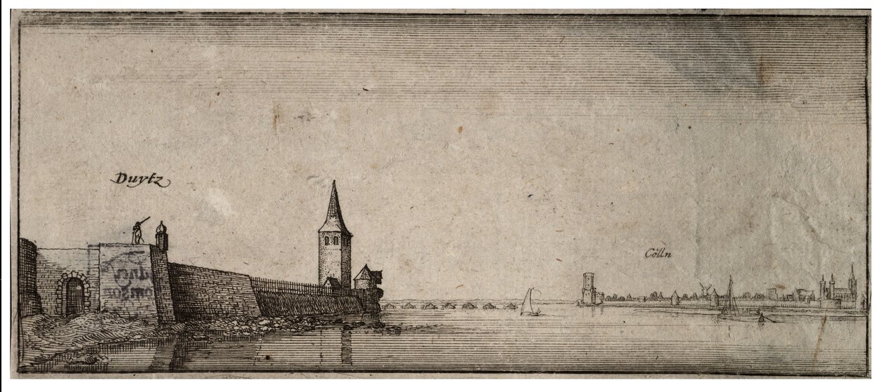 Deutz. Stat 2 av Wenceslaus Hollar