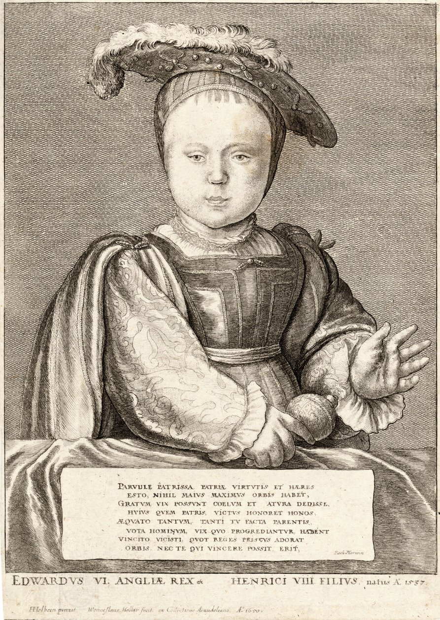 Edward VI av Wenceslaus Hollar
