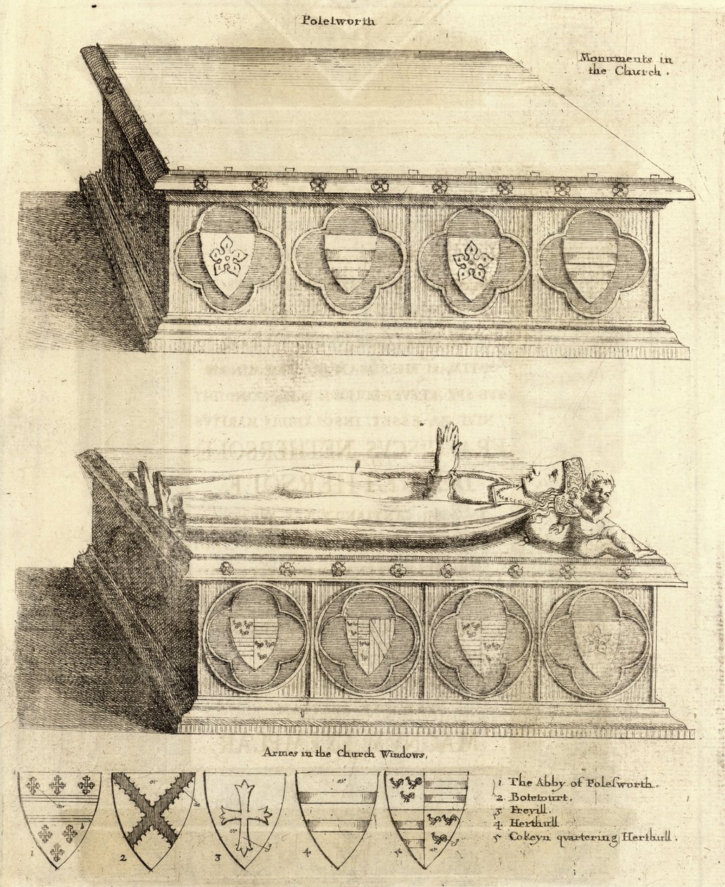 Familjen Herhull (monument) av Wenceslaus Hollar