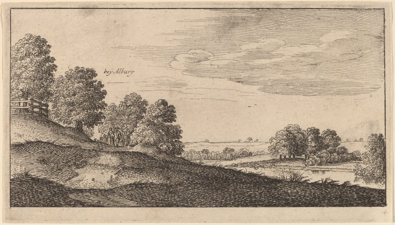 Albury av Wenceslaus Hollar