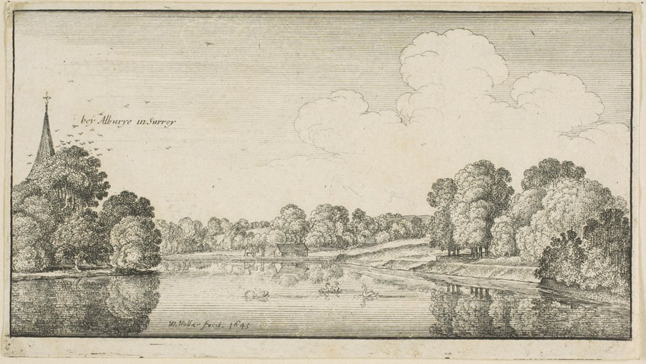 Albury av Wenceslaus Hollar