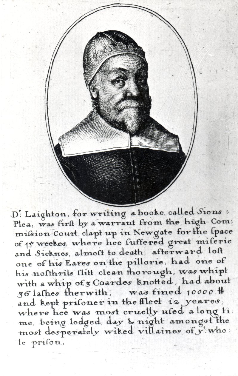 Alexander Leighton, ca. 1641 swed av Wenceslaus Hollar