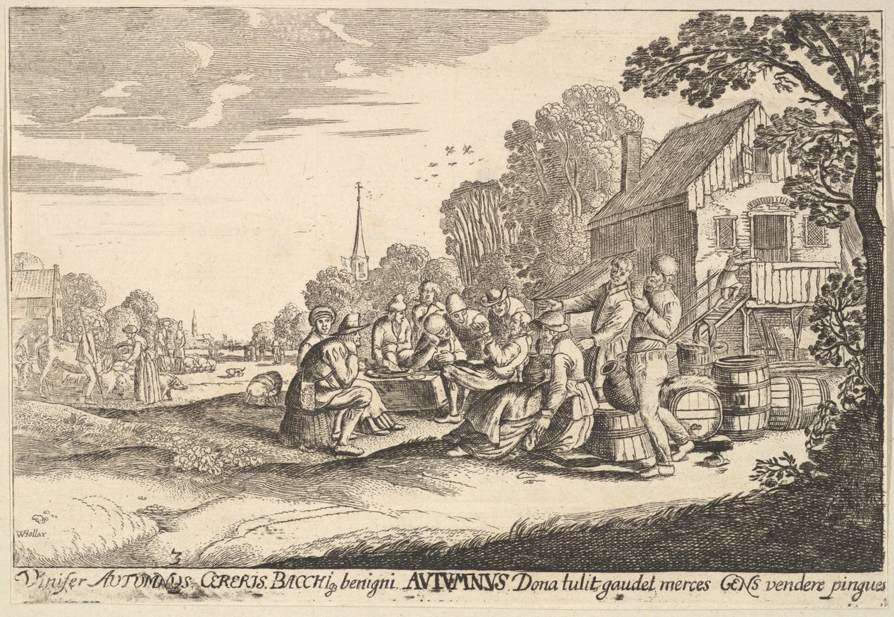 Hösten, 1629. av Wenceslaus Hollar