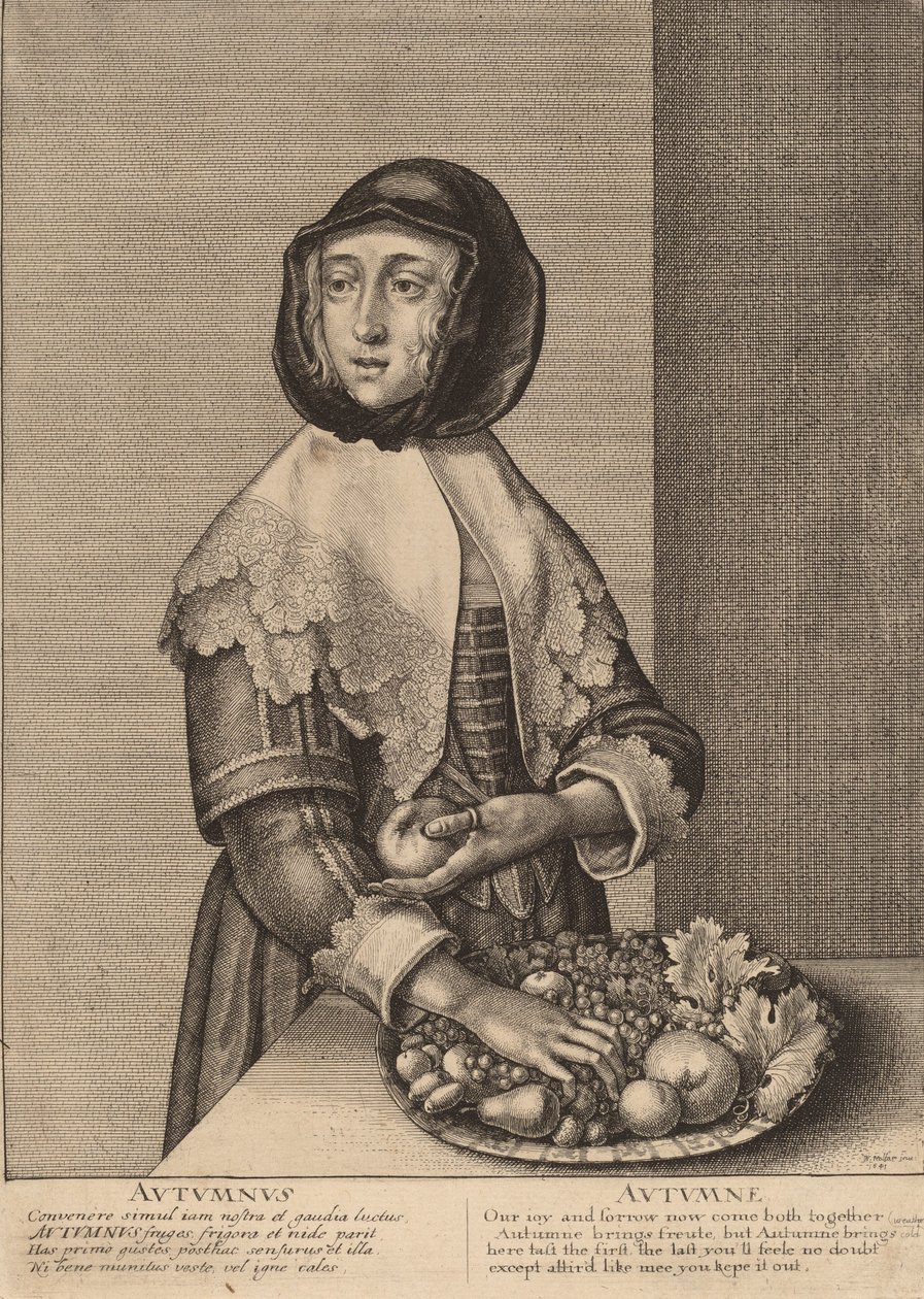 Hösten, 1641. av Wenceslaus Hollar