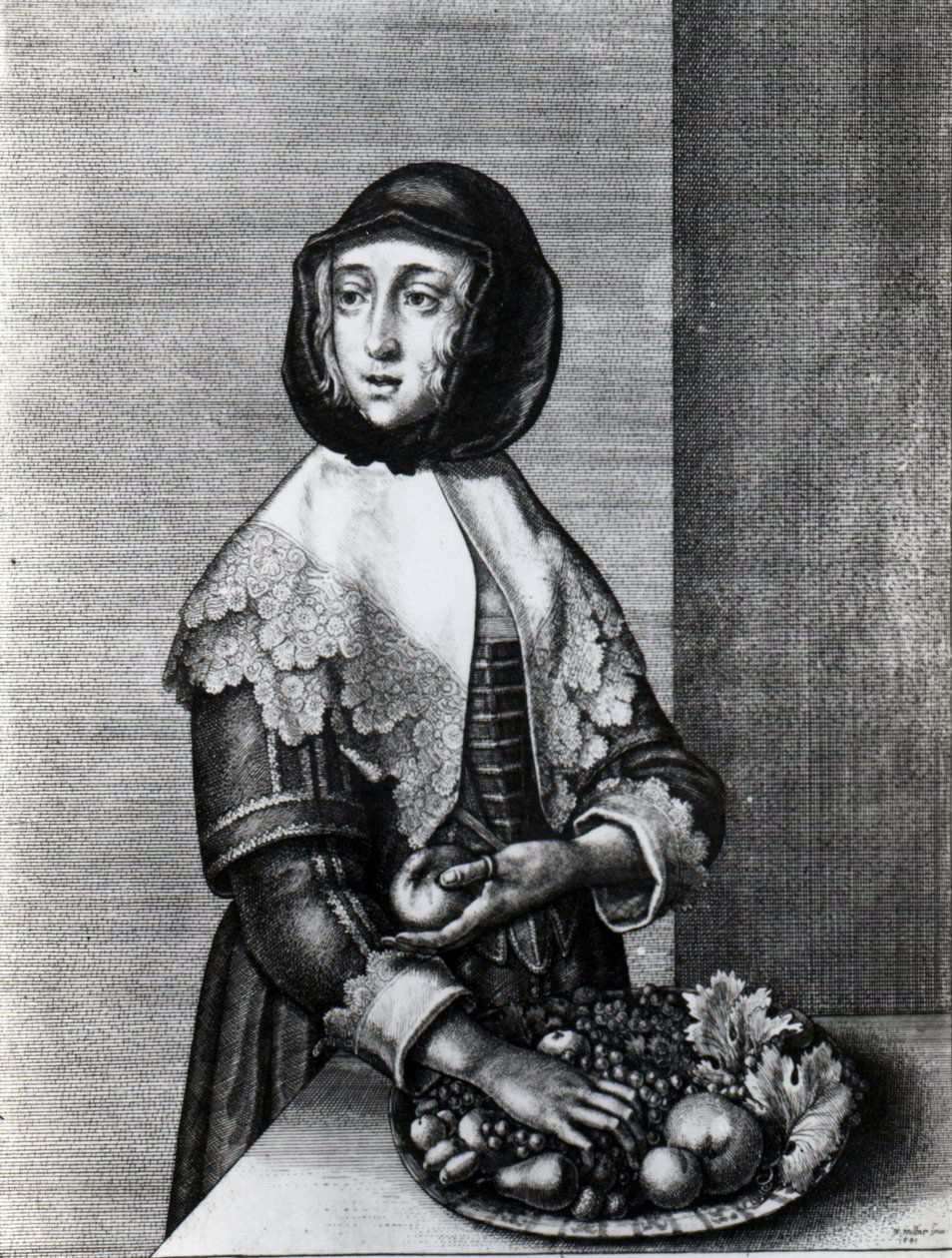 Hösten 1641 av Wenceslaus Hollar