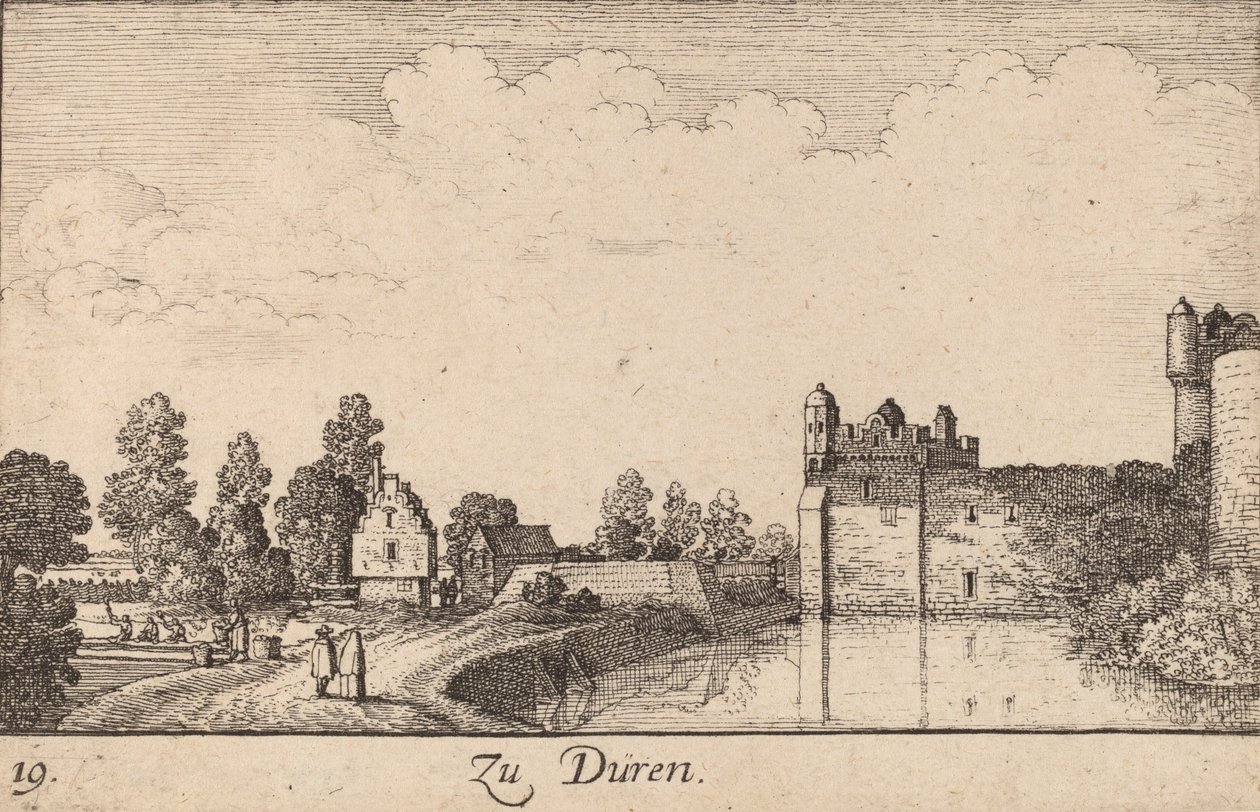 Duren, 1635. av Wenceslaus Hollar