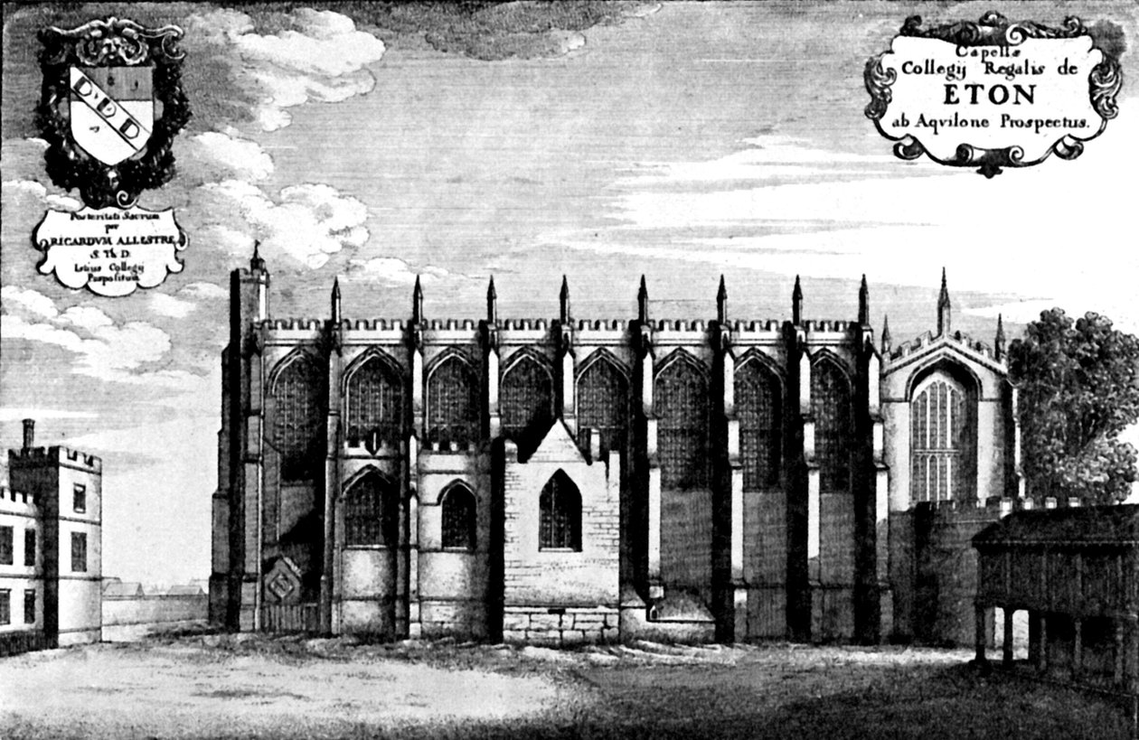 Eton College Chapel. av Wenceslaus Hollar