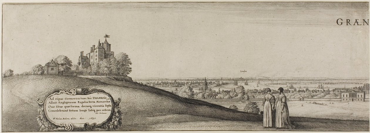Greenwich av Wenceslaus Hollar