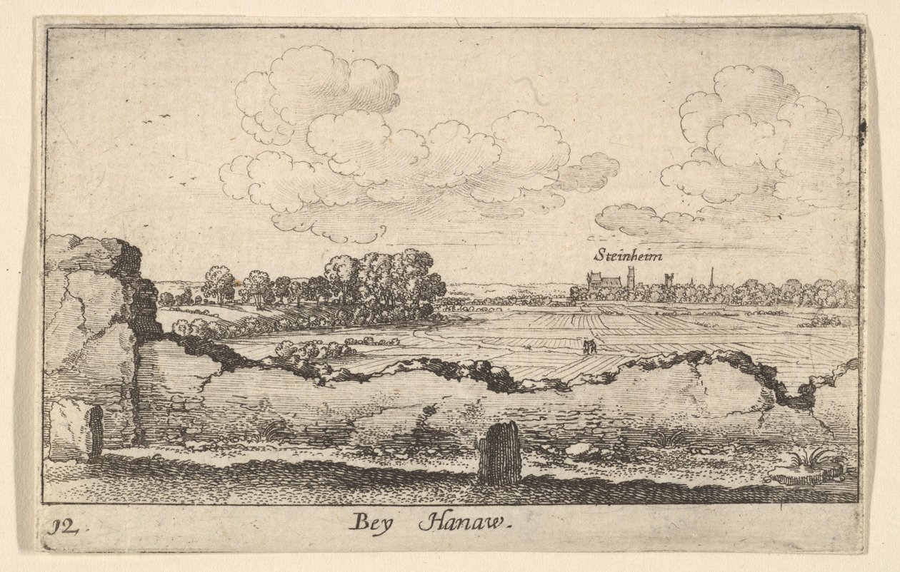 Födelse 1635. av Wenceslaus Hollar