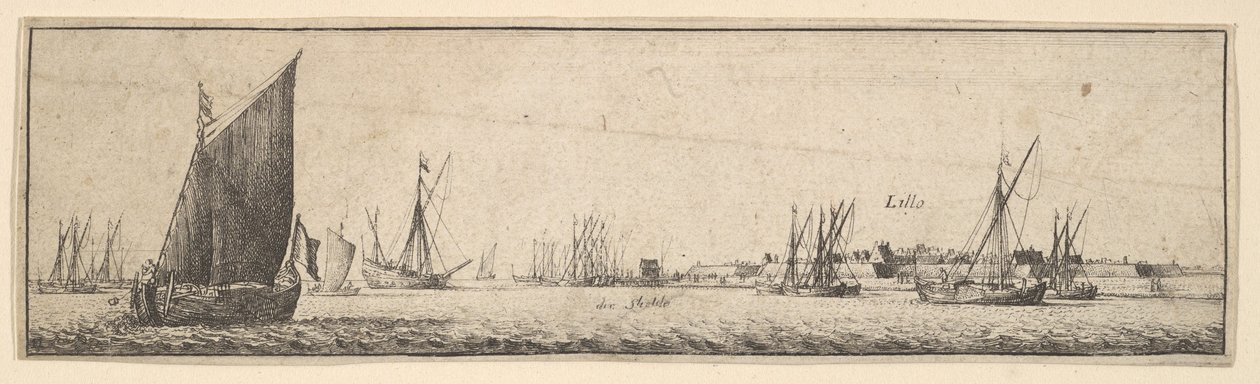 Lillo, 1642-44. av Wenceslaus Hollar