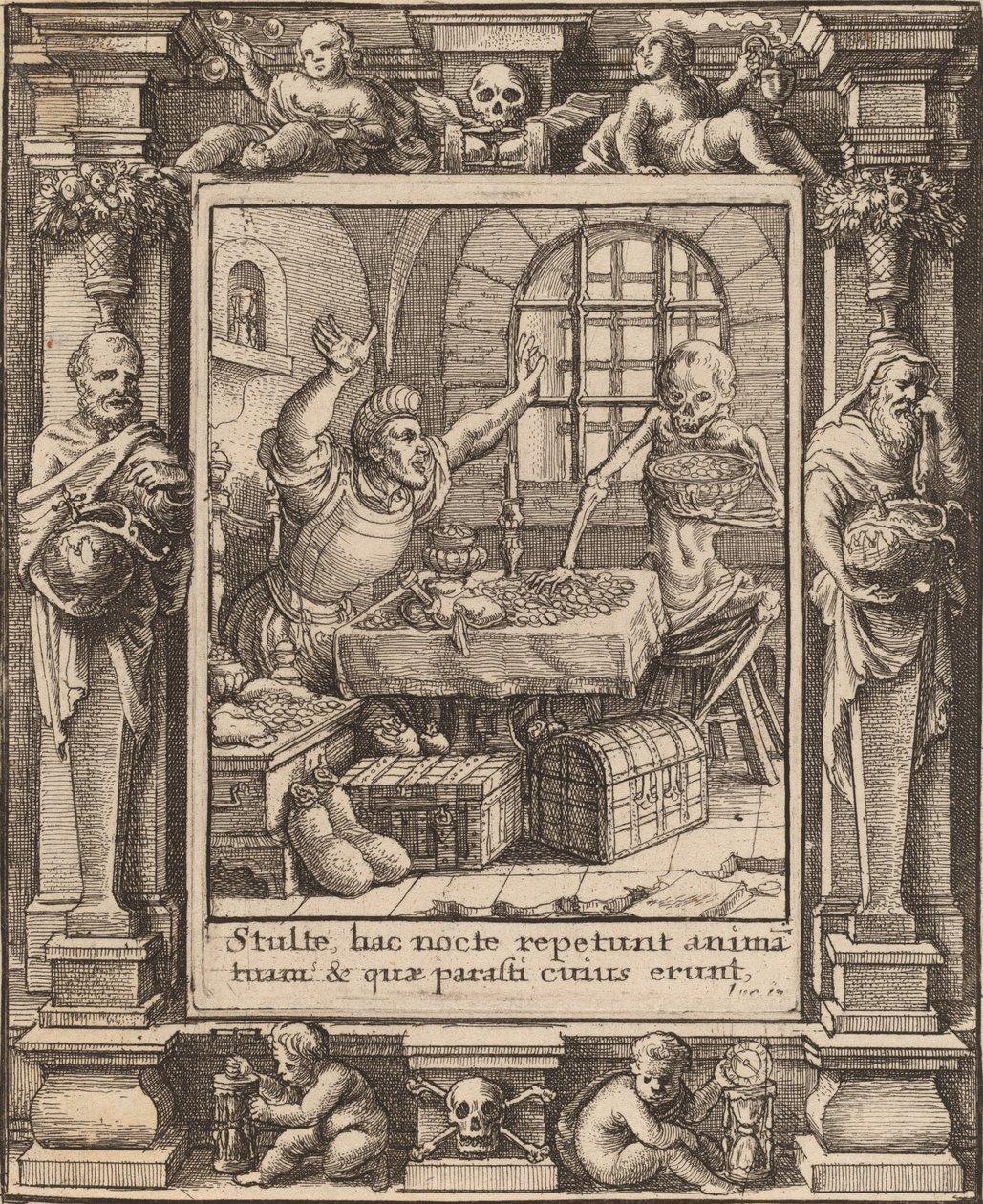 Snål, 1651. av Wenceslaus Hollar