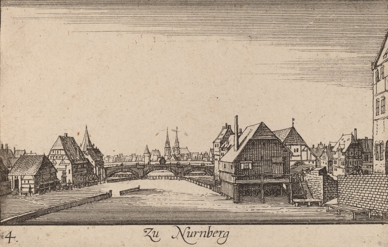 Nürnberg, 1635. av Wenceslaus Hollar