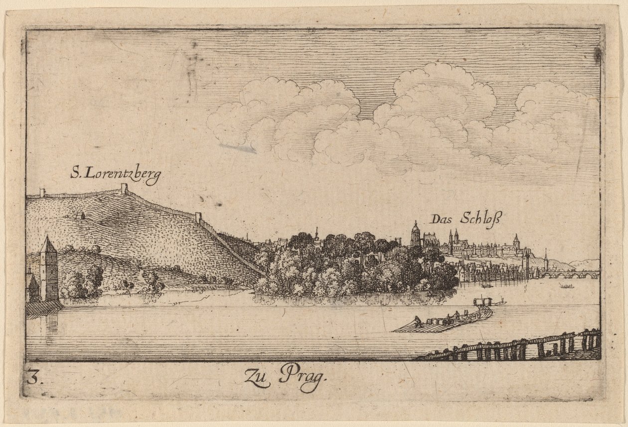 Prag av Wenceslaus Hollar