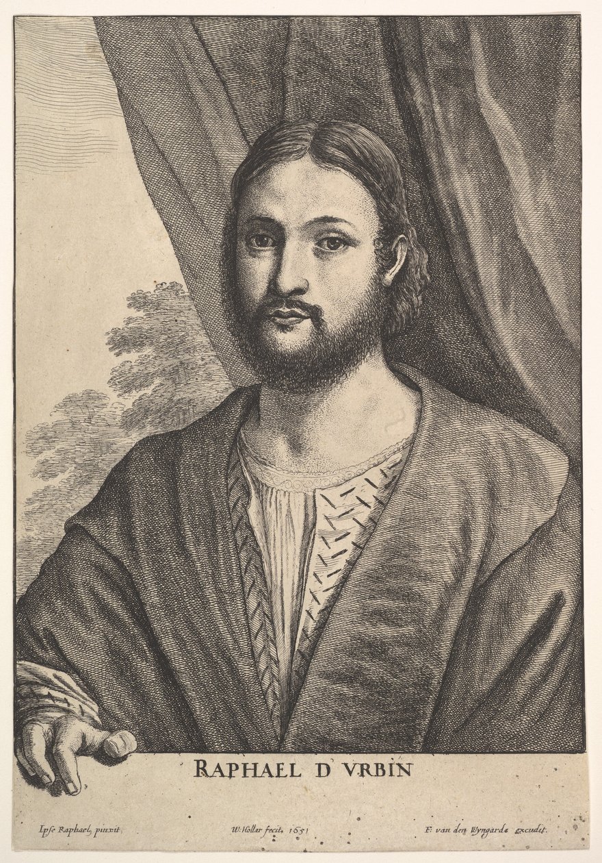 Rafael, 1651. av Wenceslaus Hollar