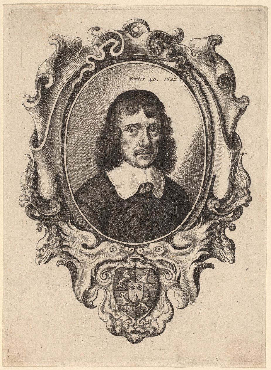 Självporträtt av Wenceslaus Hollar