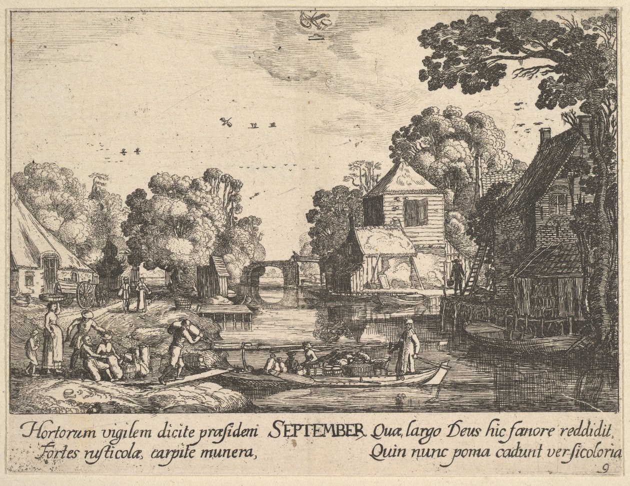 september, 1628-29. av Wenceslaus Hollar