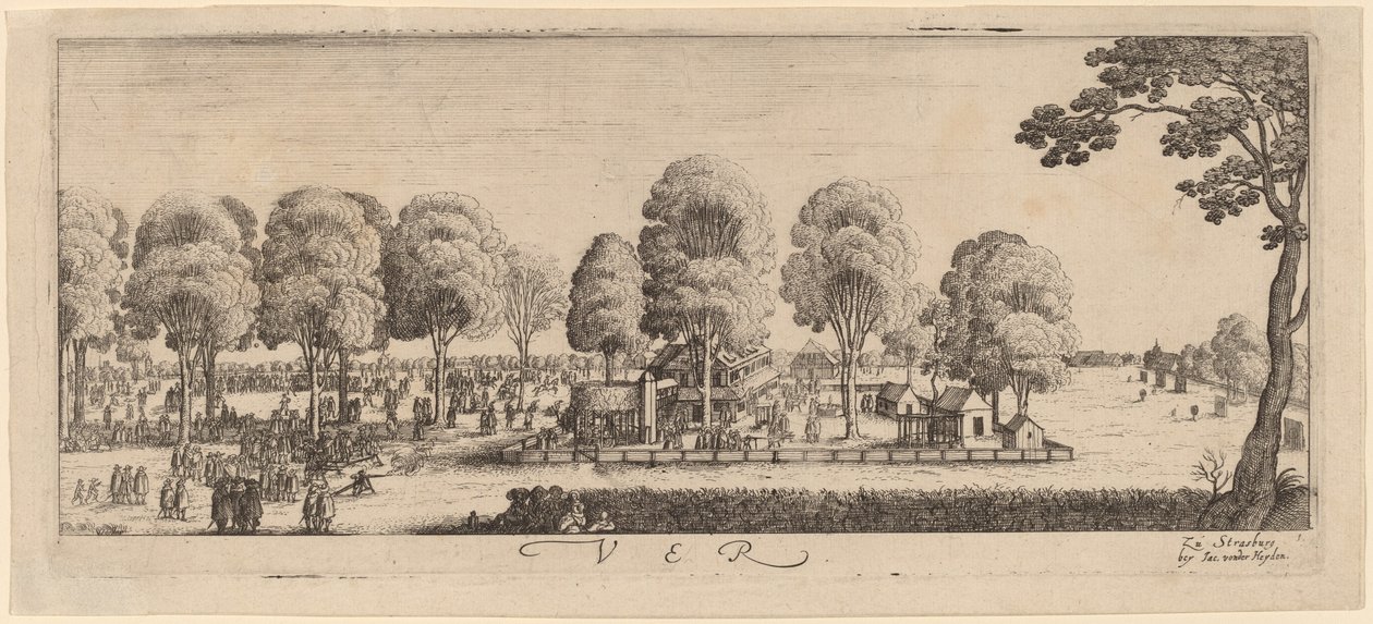 Vår: Skjutbanan av Wenceslaus Hollar