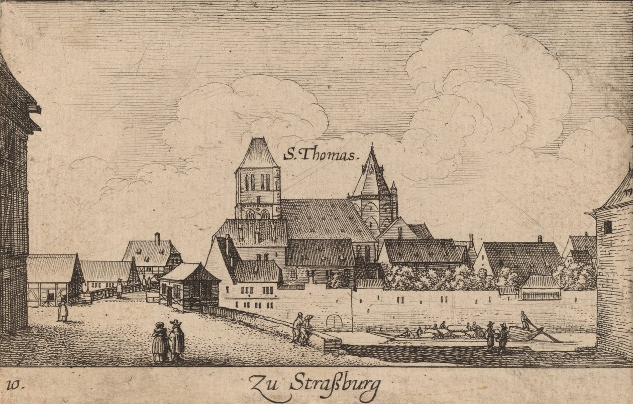 Strasbourg, 1635. av Wenceslaus Hollar
