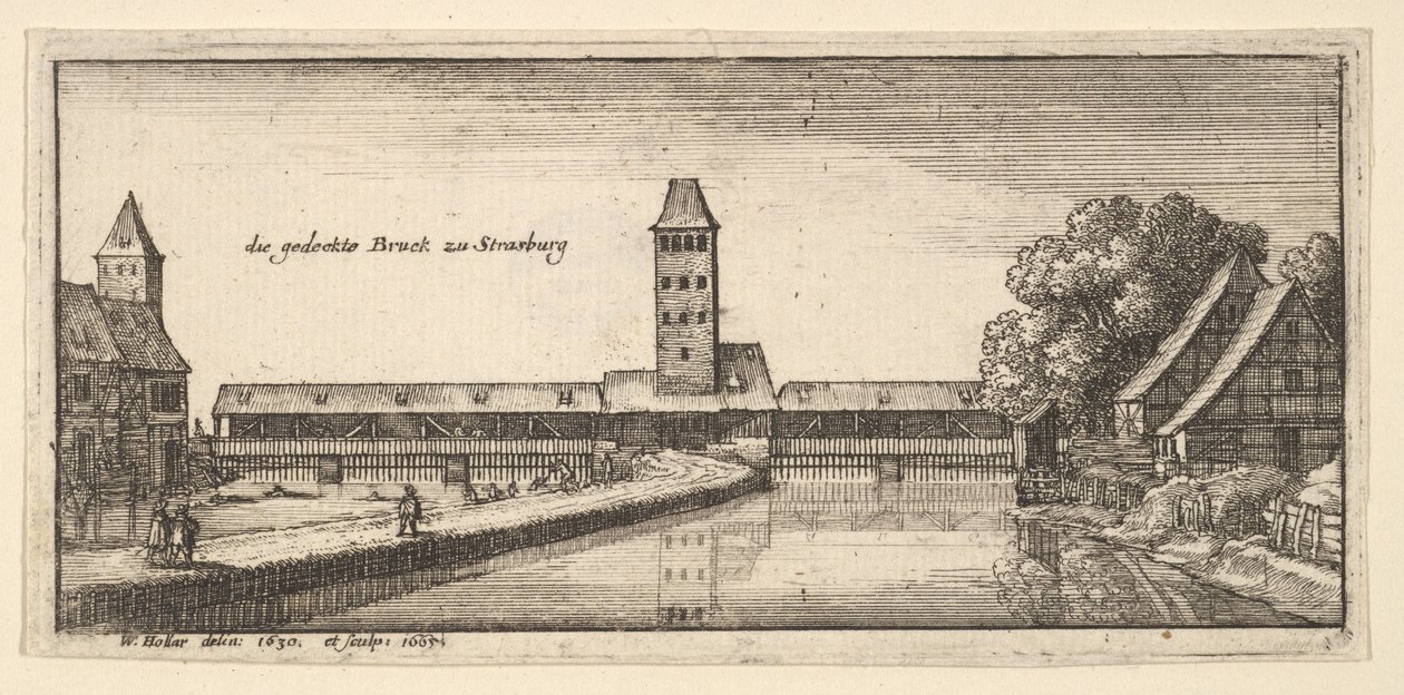 Strasbourg, 1665. av Wenceslaus Hollar