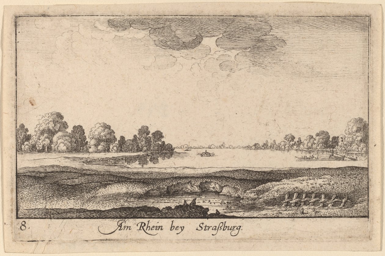 Strasbourg: Tullhuset av Wenceslaus Hollar