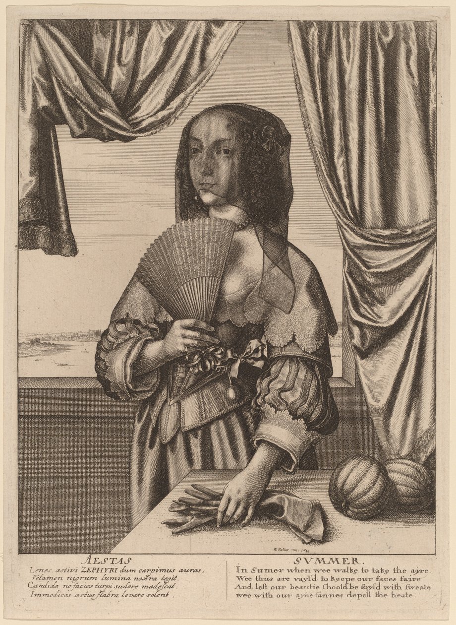 Sommar av Wenceslaus Hollar