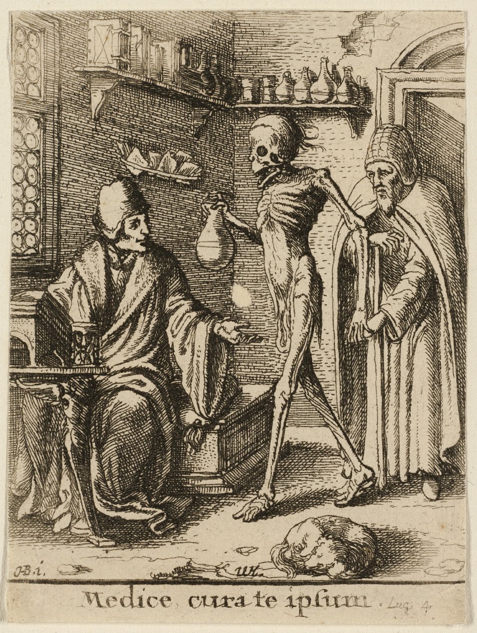 Doktorn och döden av Wenceslaus Hollar