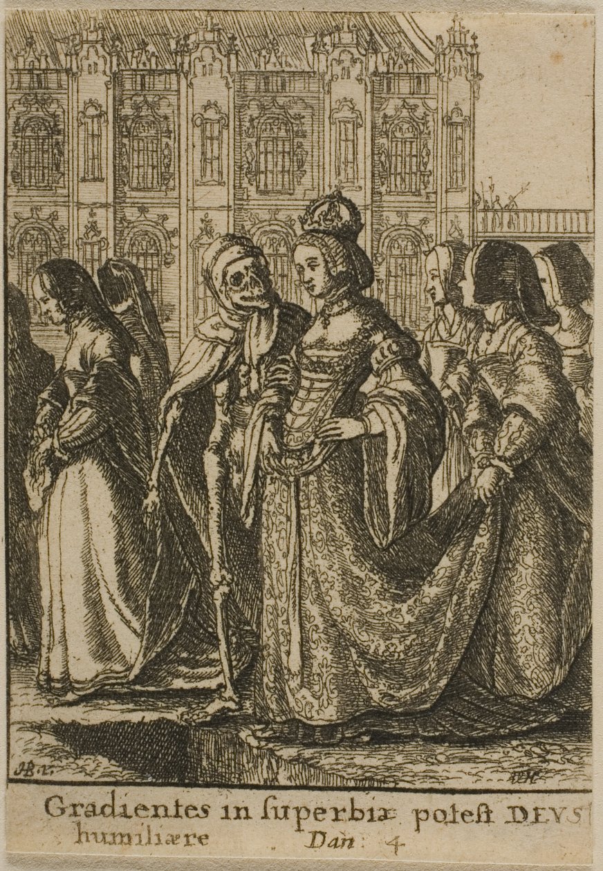 Kejsarinnan och döden av Wenceslaus Hollar