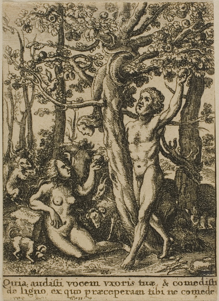 Edens lustgård av Wenceslaus Hollar