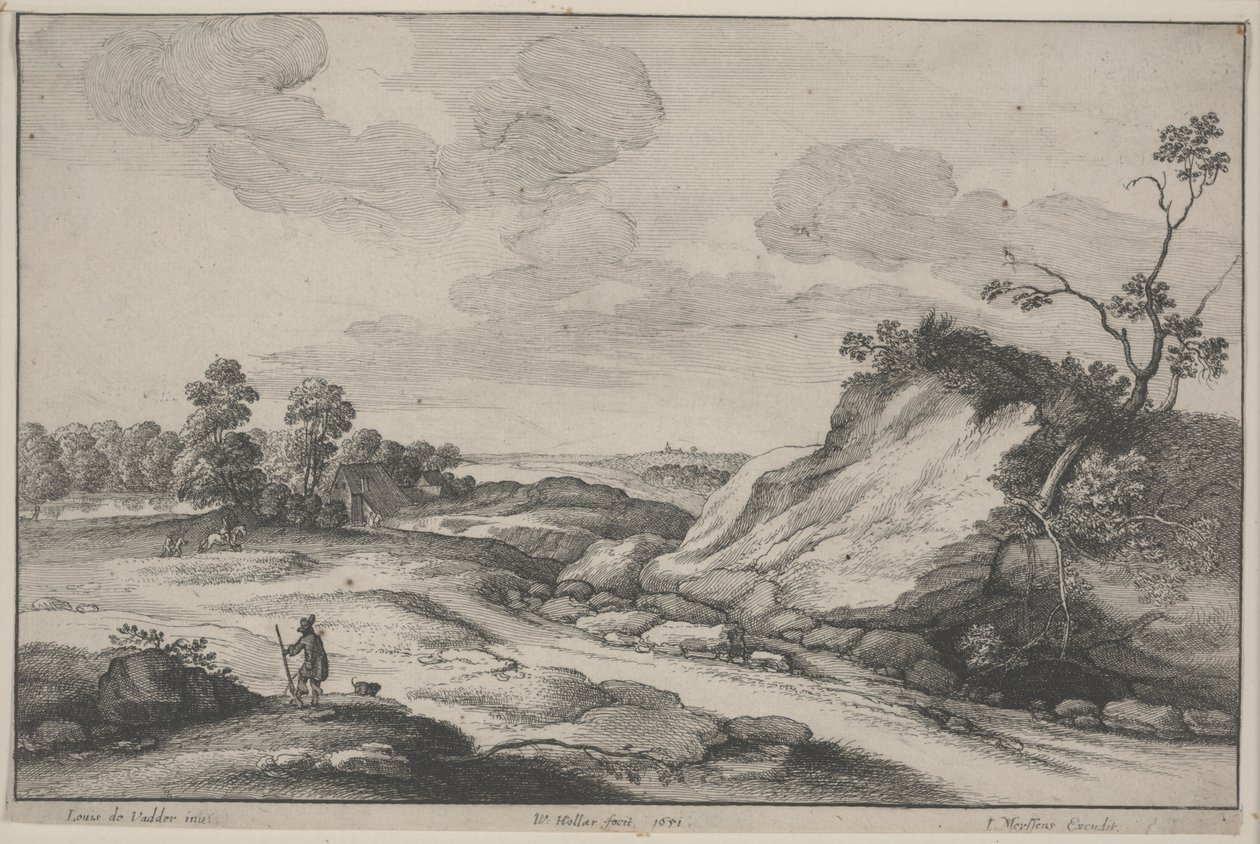 Jägaren av Wenceslaus Hollar