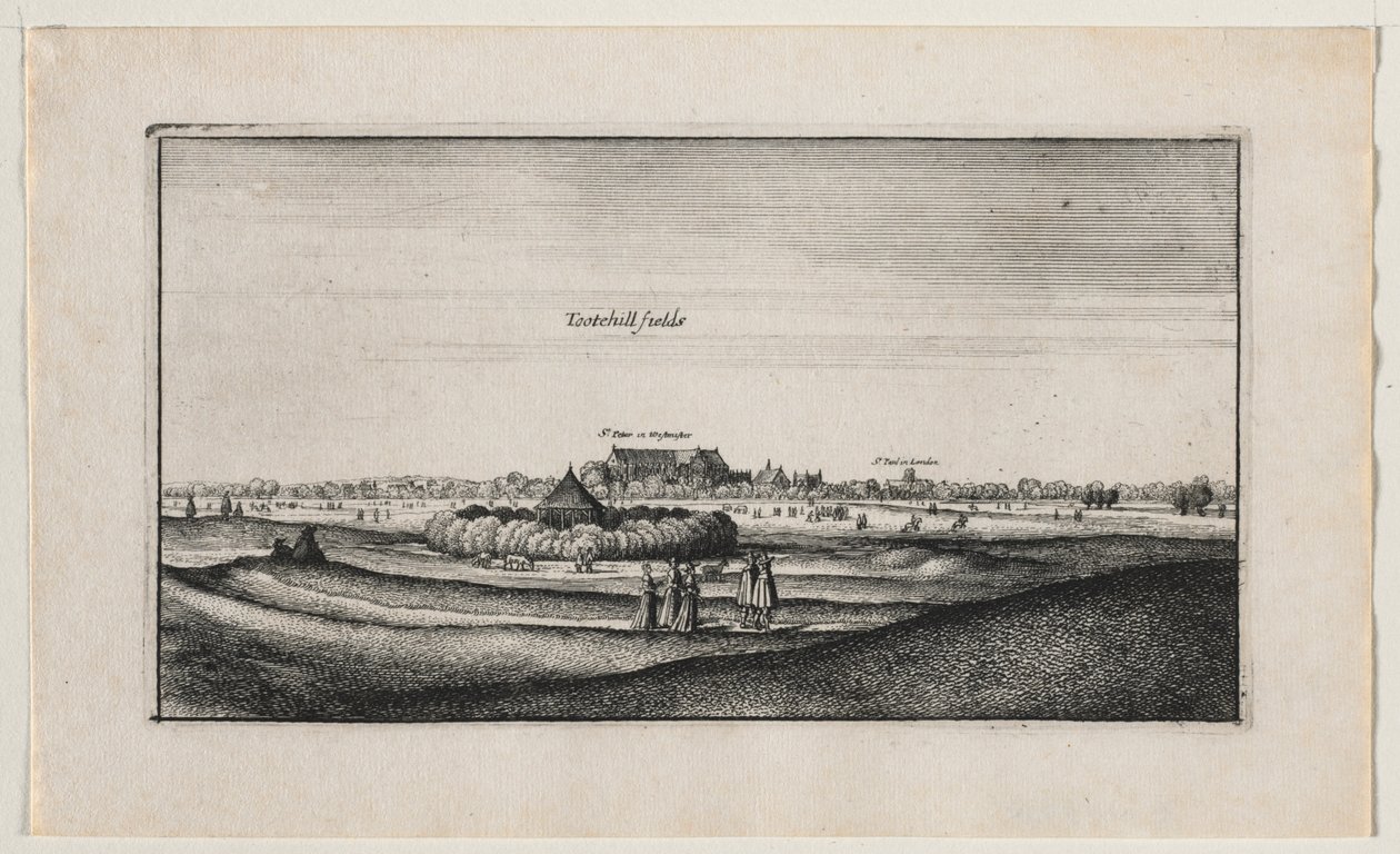 Tothill Fields av Wenceslaus Hollar