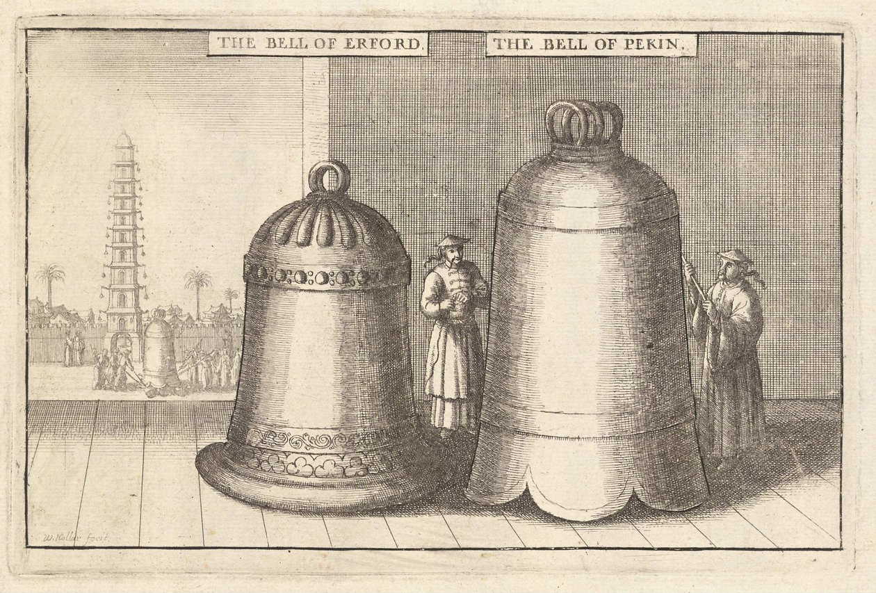 Två klockor av Wenceslaus Hollar