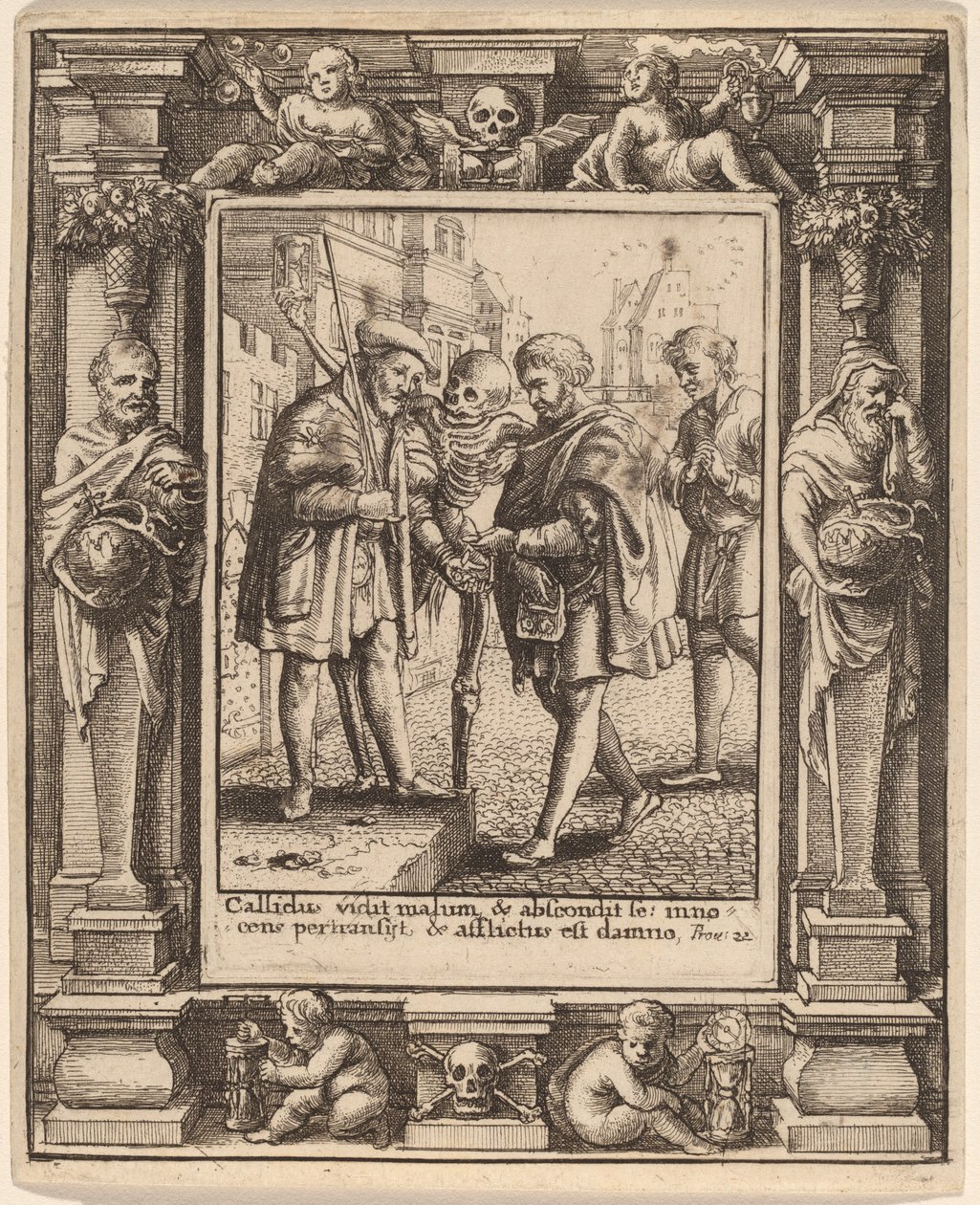 Förespråkare av Wenceslaus Hollar after Hans Holbein the Younger after Abraham van Diepenbeeck